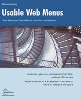 Constructing Usable Web Menus 1590591860 Book Cover