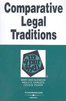 Comparative Legal Traditions in a Nutshell (2nd Ed) (Nutshell Series)