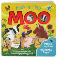 Muu (Peek-a-Flap Children's Board Book)