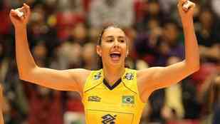 Sheilla parafraseia Ronaldinho e faz provoca��o ap�s t�tulo do Minas - foto: FIVB/Divulga��o