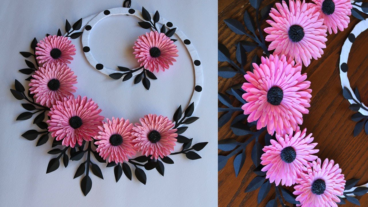 Paper Flower Wall Decor Ideas | Billingsblessingbags.org