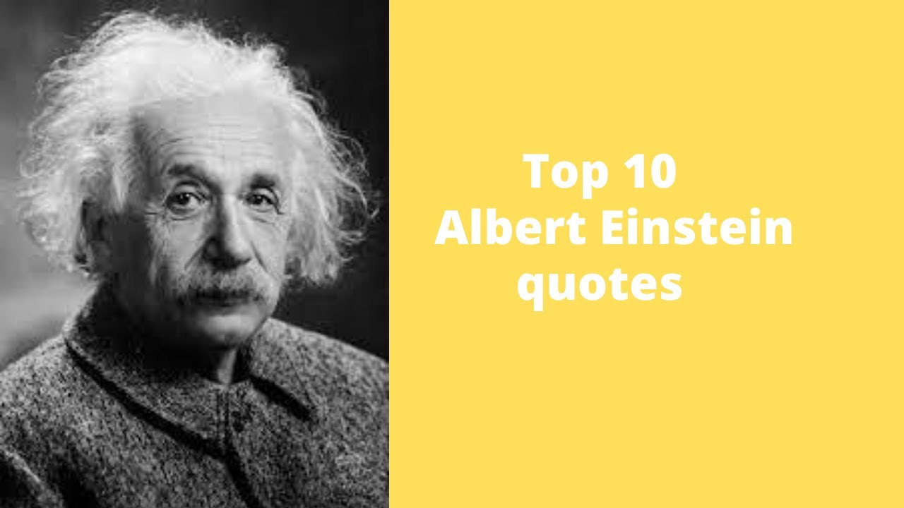 Top 10 Adalbert Einstein's Quotes #english_quotes #albert_einstine ...