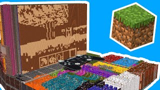 Minecraft Built in Minecraft! A 1Hz CPU built in Minecraft Simulates Minecraft