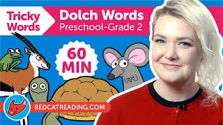 Tricky Words #1-7 | Dolch Words for Kids | Preschool to 2 Grade Sight Words