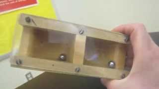 Centrifugal force toy-- toy physics ////Homemade Science with Bruce Yeany