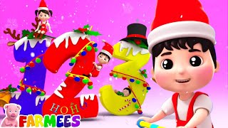 christmas 123 song learn numbers numbers song more educational videos by farmees