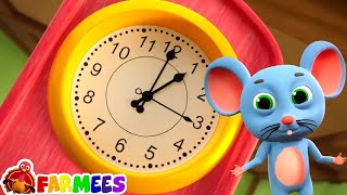 hickory dickory dock nursery rhyme cartoon videos for kids