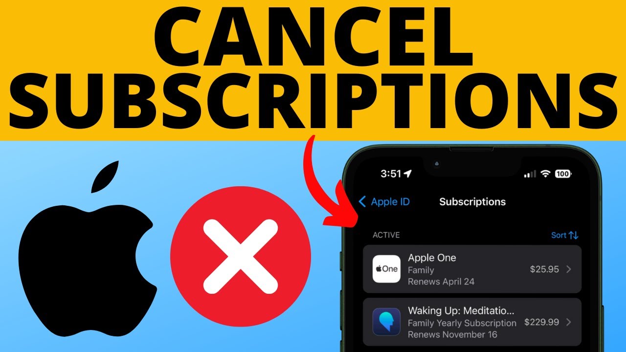 How to Cancel Subscriptions on iPhone - 2024 - YouTube