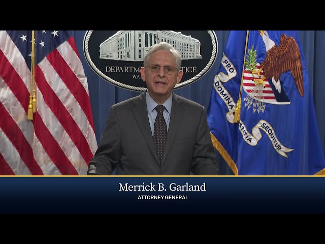 Watch Attorney General Merrick B. Garland Delivers Remarks on Human Smuggling on YouTube.