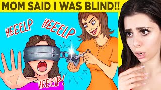 My Mom LIED - I'm NOT BLIND - A True Story Animated