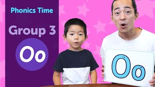 Group 3 : Oo | Phonics Time with Masa and Junya | Made by Red Cat Reading