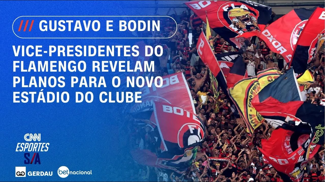 Vice-presidentes do Flamengo revelam planos para o novo estádio do clube