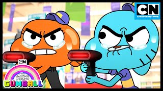 Gumball & Darwin's Supermarket Smackdown | Gumball - The Schooling | Cartoon Network