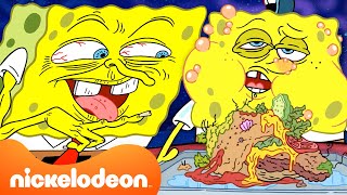 SpongeBob's GROSSEST Moments  | SpongeBob SquarePants | Nickelodeon UK