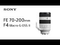 【Sony索尼】FE 70-200mm F4 Macro G OSS Ⅱ 高性能 G 系列望遠變焦鏡頭 SEL70200G2 (公司貨 保固24個月) product youtube thumbnail