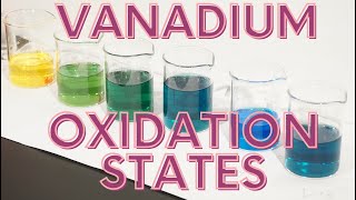 Vanadium Oxidation States - a most colorful experiment