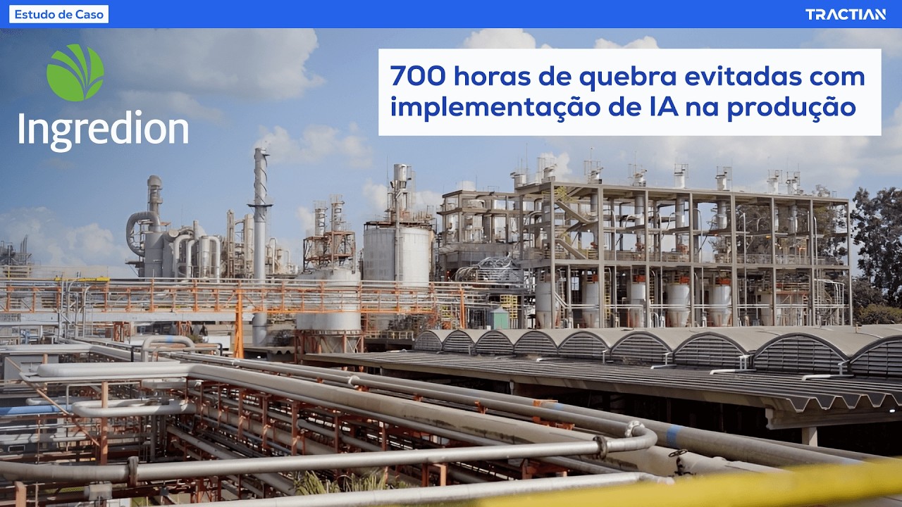 Ingredion transforma DISPONIBILIDADE em LUCRO com Inteligência Artificial no chão de fábrica