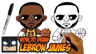 How to Draw Lebron James | Step-by-Step Tutorial