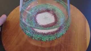 Spinning glitter Mystery ////Homemade Science with Bruce Yeany