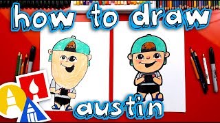 How To Draw Austin From Art For Kids Hub