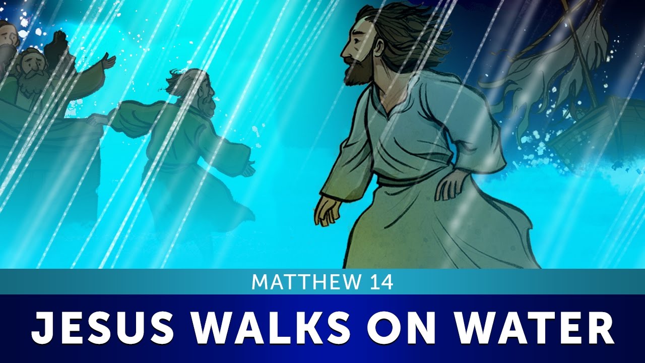 Sunday School Lesson for Kids - Jesus Walks on Water - Matthew 14 ...