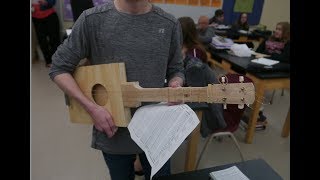 Student Musical Instrument Projects //  Homemade Science with Bruce Yeany