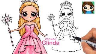 How to Draw Glinda the Good Witch | Ariana Grande | Wicked