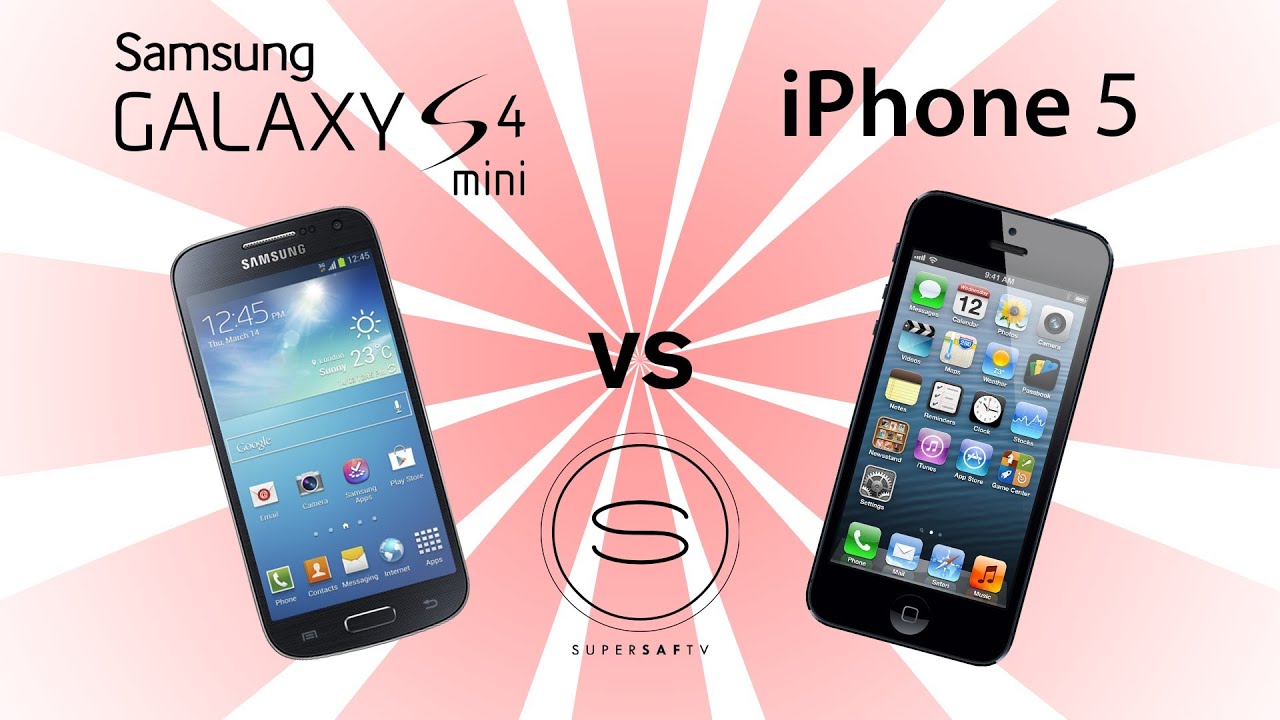 Iphone 5 vs samsung s5 mini