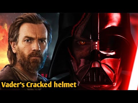 Darth Vader's Cracked helmet in Kenobi Series - YouTube