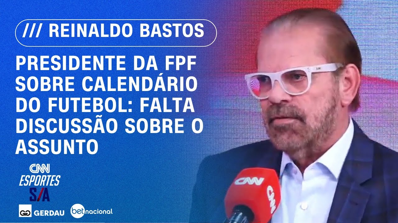 Presidente da FPF sobre calendário do futebol: Falta discussão sobre o assunto