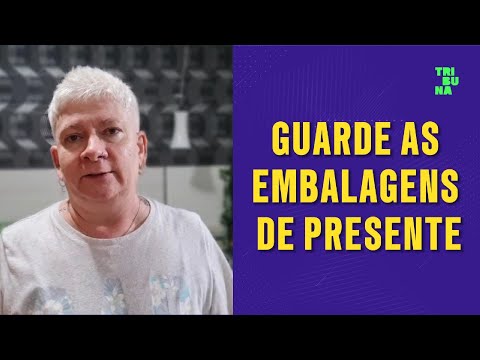 Dica de Natal: Guarde as embalagens de presentes