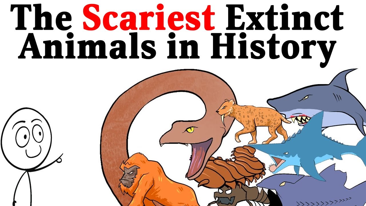 The Scariest Extinct Animals In History - YouTube