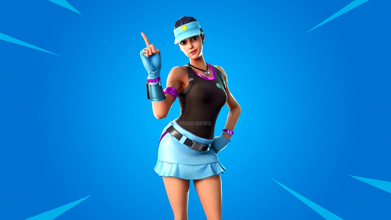 The New VOLLEY GIRL Skin in Fortnite! - YouTube