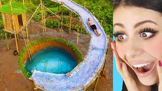 KIDS BUILD Mind Blowing Water Slide