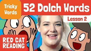 52 Tricky Words #2 | Dolch Words for Kids | Kindergarten Sight Words