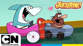 Kids Vs Adults Race! | Jellystone | @cartoonnetworkuk