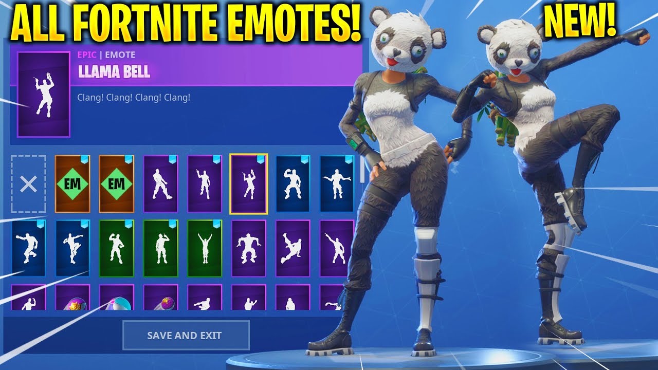 Fortnite panda team leader skin