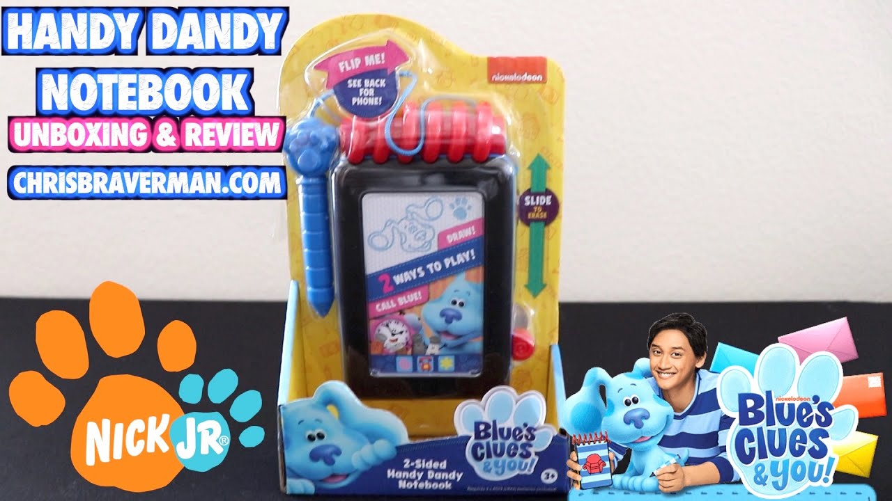 Handy Dandy Notebook - Unboxing & Review (Blue's Clues & You) (Nick Jr ...