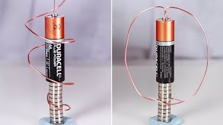 How to make a Homopolar motor #shorts #experiments #diy #science