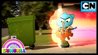 How to ride Darwin | Gumball - The Tag | Cartoon Network