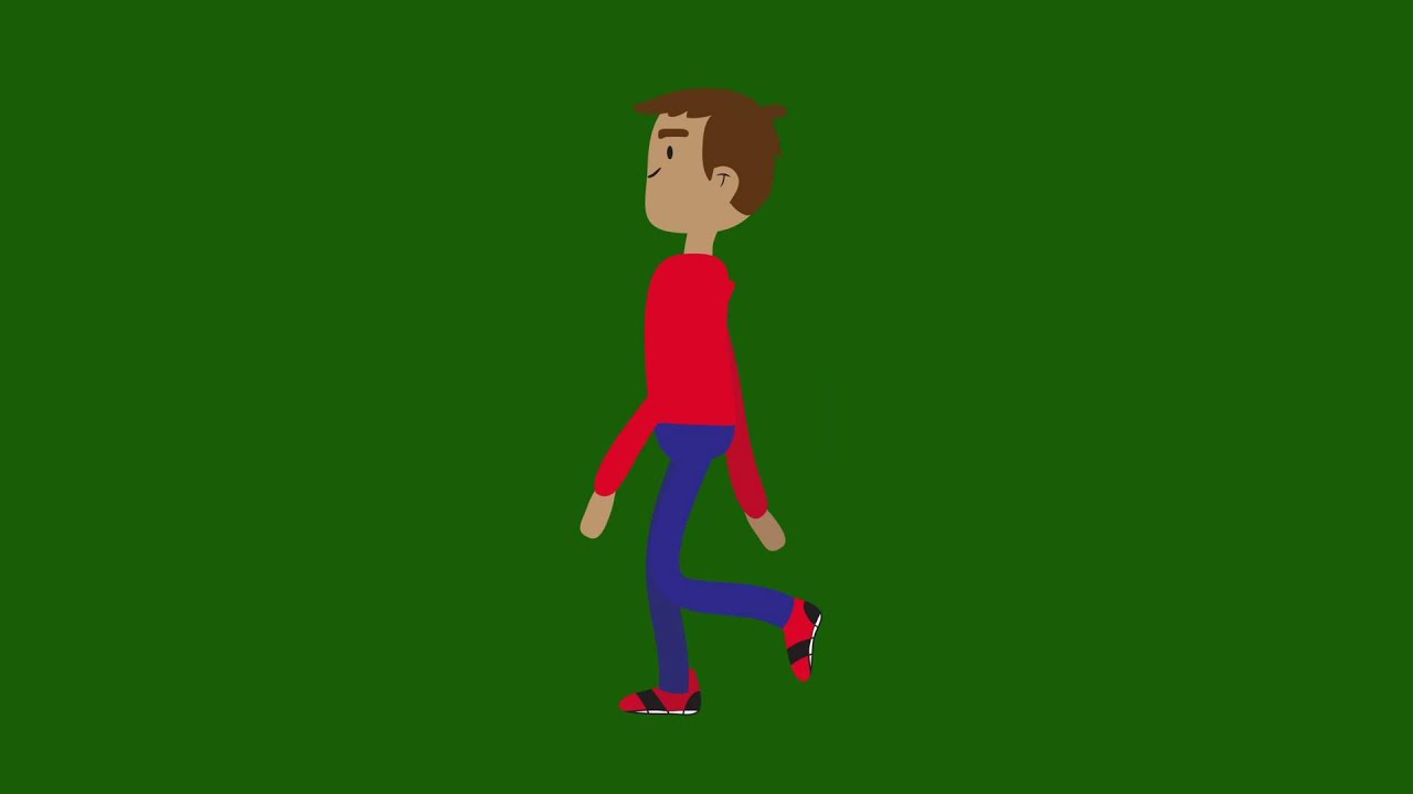 Ciclo Caminado Personaje 2D - YouTube