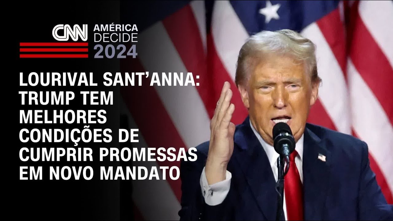 Lourival Santa’Anna: Trump tem melhores condições de cumprir promessas em novo mandato | AGORA CNN