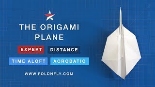 Fold 'N Fly ✈ The Origami Paper Airplane