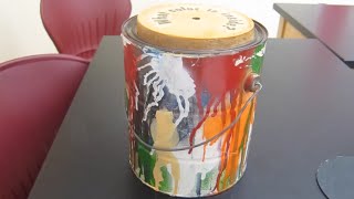 What color is inside the can?  /// Homemade Science with Bruce Yeany