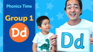 Group 1: Dd | Phonics Time with Masa and Junya | Made by Red Cat Reading