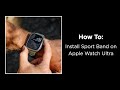 美國NOMAD Apple Watch專用高性能橡膠質感錶帶-45/44/42mm-橘 product youtube thumbnail