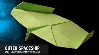 How To Make A Paper Airplane - Boomerang Paper Planes - Avión De Papel - 紙飛行機  | Outer Spaceship