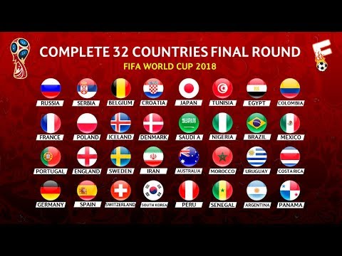 fifa world cup 2018 teams