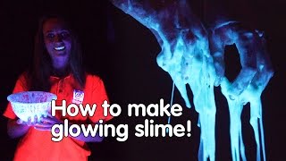 How to make glowing slime | Do Try This At Home | We The Curious