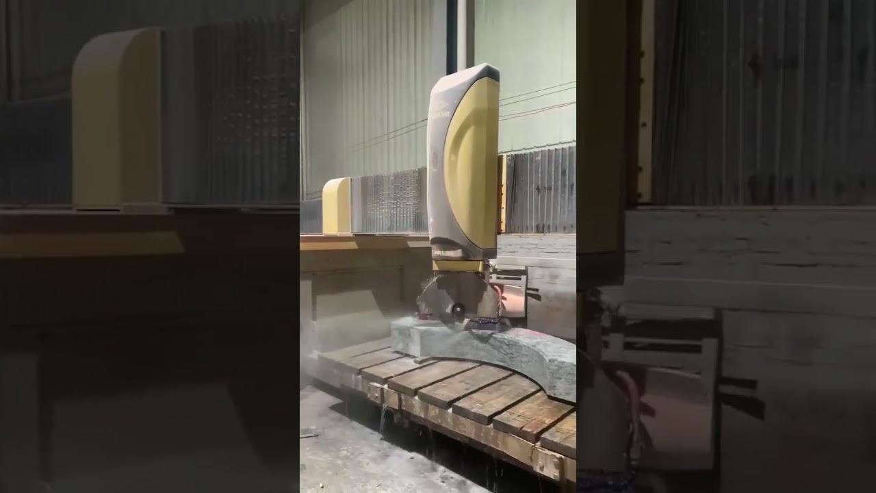 5 axis CNC machine Granite cutting machine Stone saw